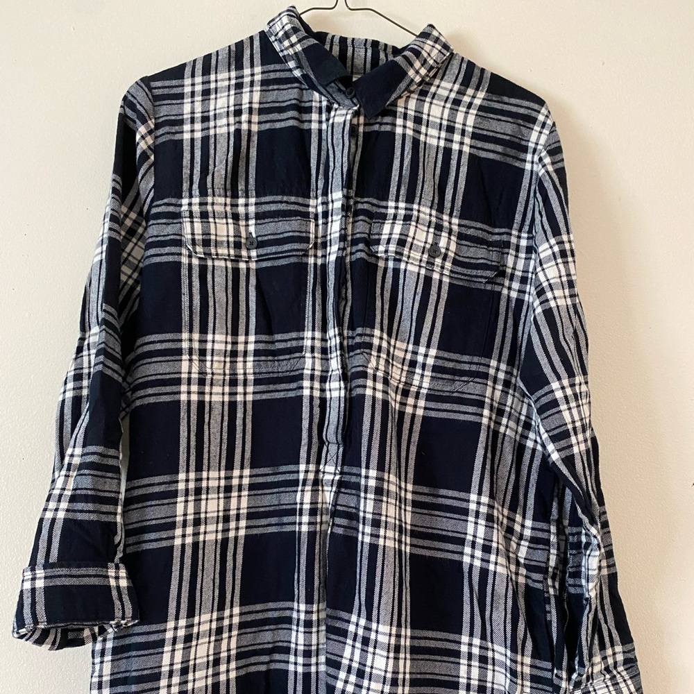 Madewell flannel dress
